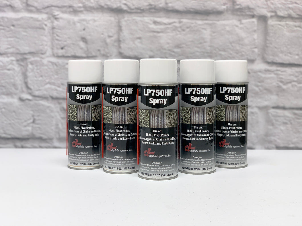 LP750HF Spray Lubricant - Case of 6